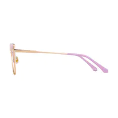 Cat-eye Pink/Gold Eyeglasses