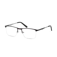 Rectangle Brown Eyeglasses