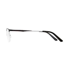 Rectangle Brown Eyeglasses