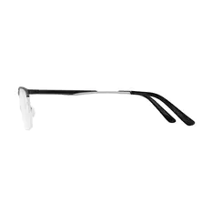 Rectangle Gray Eyeglasses