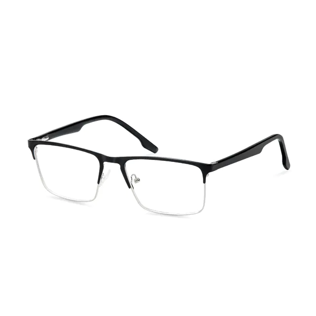 Rectangle Black Eyeglasses