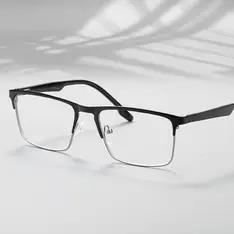Rectangle Black Eyeglasses