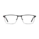 Rectangle Brown Eyeglasses
