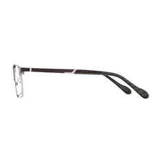 Rectangle Brown Eyeglasses