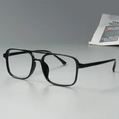 Aviator Black Eyeglasses