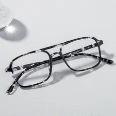 Aviator Ivory Tortoiseshell Eyeglasses