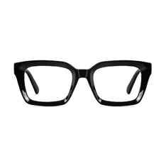 Square Black Eyeglasses