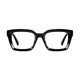 Square Black Eyeglasses
