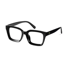 Square Black Eyeglasses