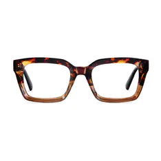 Square Tortoiseshell Eyeglasses