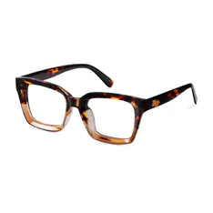 Square Tortoiseshell Eyeglasses