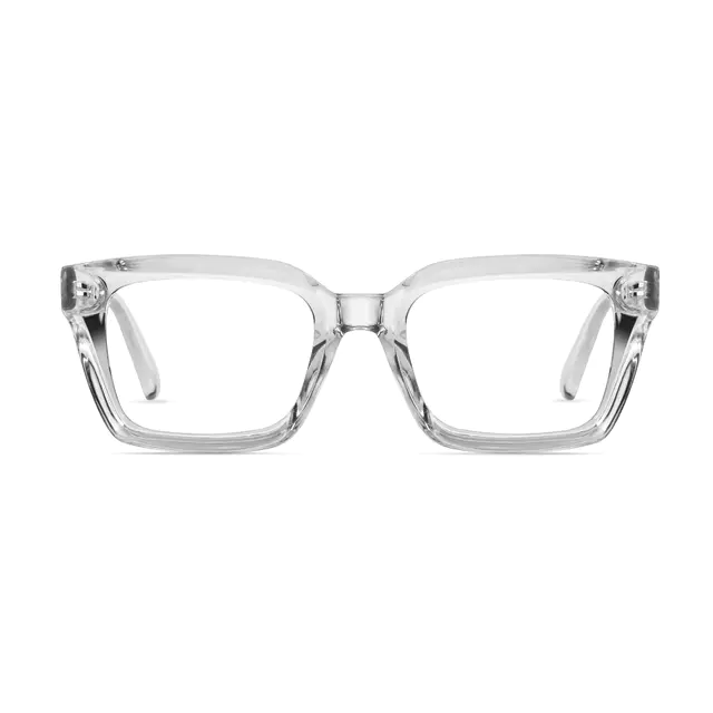 Square Clear Eyeglasses