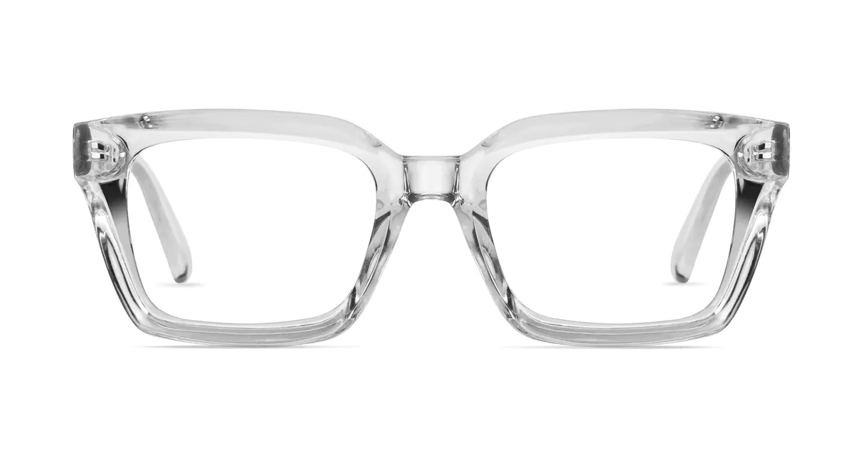 Square Clear Eyeglasses