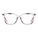 Square Gradient Pink Eyeglasses