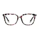 Square Ivory Tortoiseshell Eyeglasses