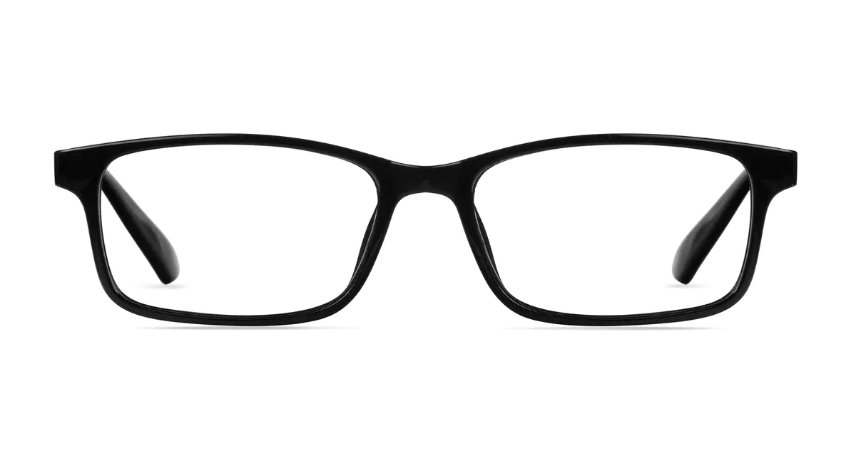 Rectangle Black Eyeglasses
