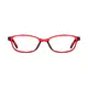 Square Red Eyeglasses