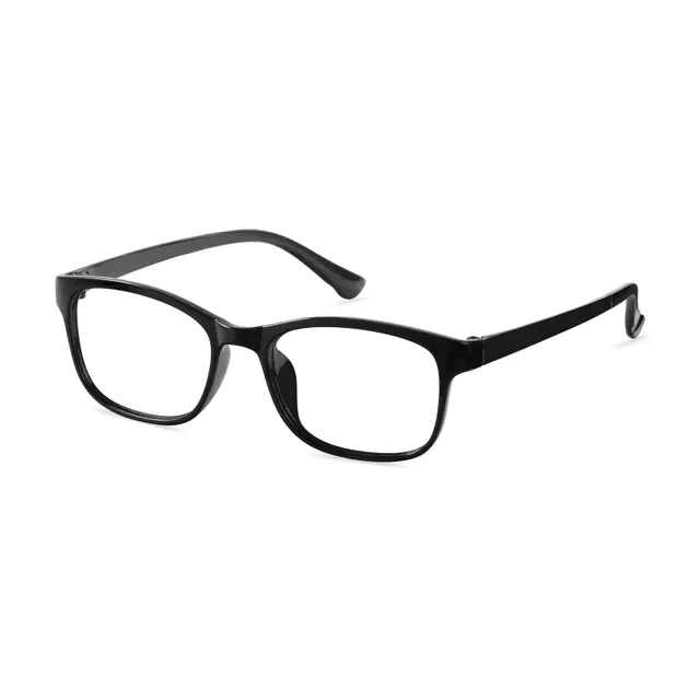 Square Black Eyeglasses