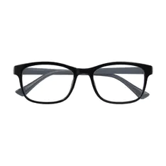 Square Gray/Black Eyeglasses