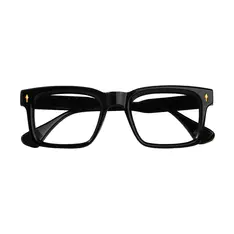Square Black Eyeglasses