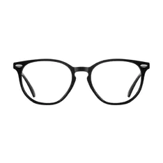 Round Black Eyeglasses