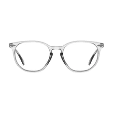 Round Gray Eyeglasses