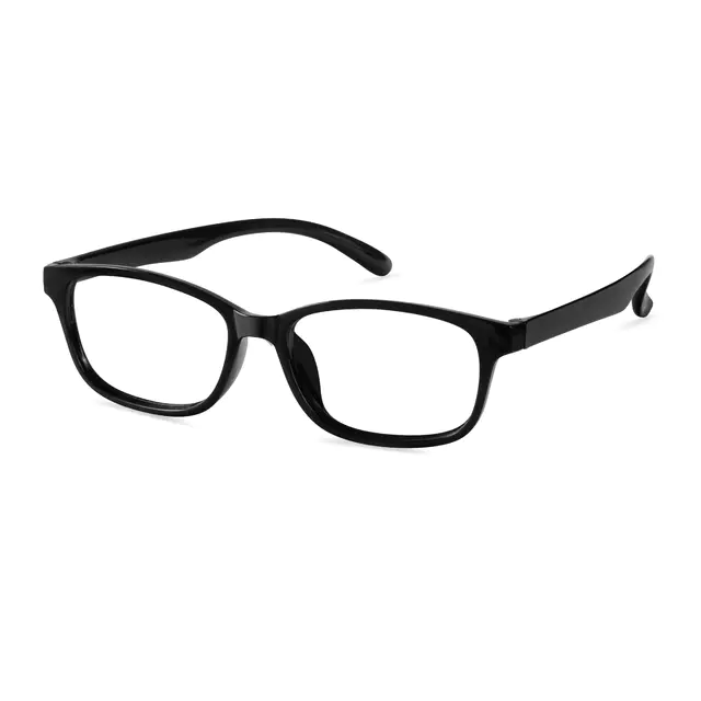 Rectangle Black Eyeglasses