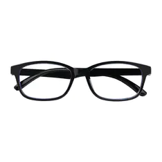 Rectangle Blue Eyeglasses