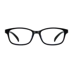 Rectangle Blue Eyeglasses