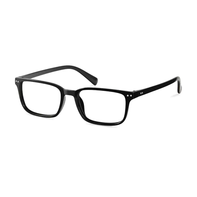 Rectangle Black Eyeglasses