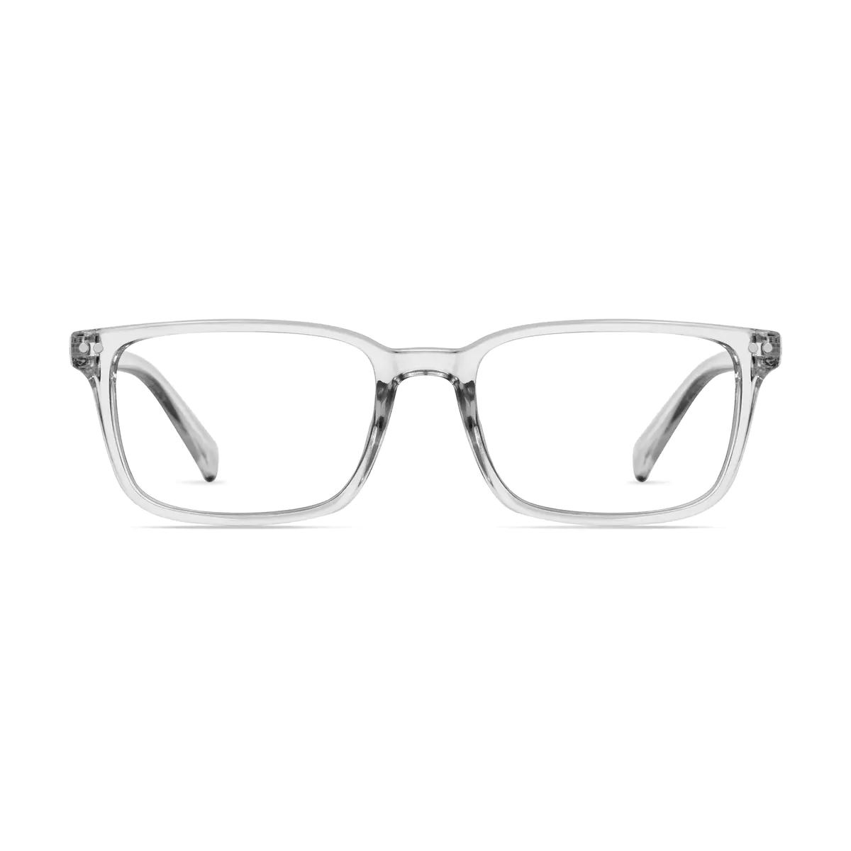 Rectangle Clear Eyeglasses