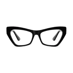 Cat-eye Black Eyeglasses