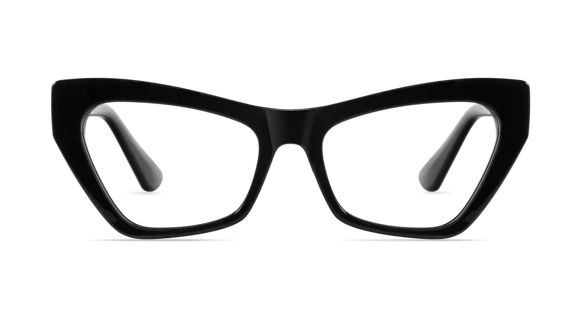 Cat-eye Black Eyeglasses