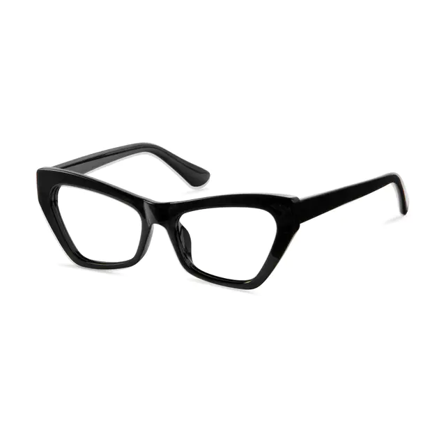 Cat-eye Black Eyeglasses