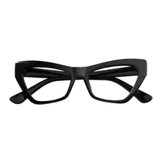 Cat-eye Black Eyeglasses