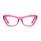 Cat-eye Transparent Pink Eyeglasses
