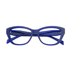 Cat-eye Blue Eyeglasses