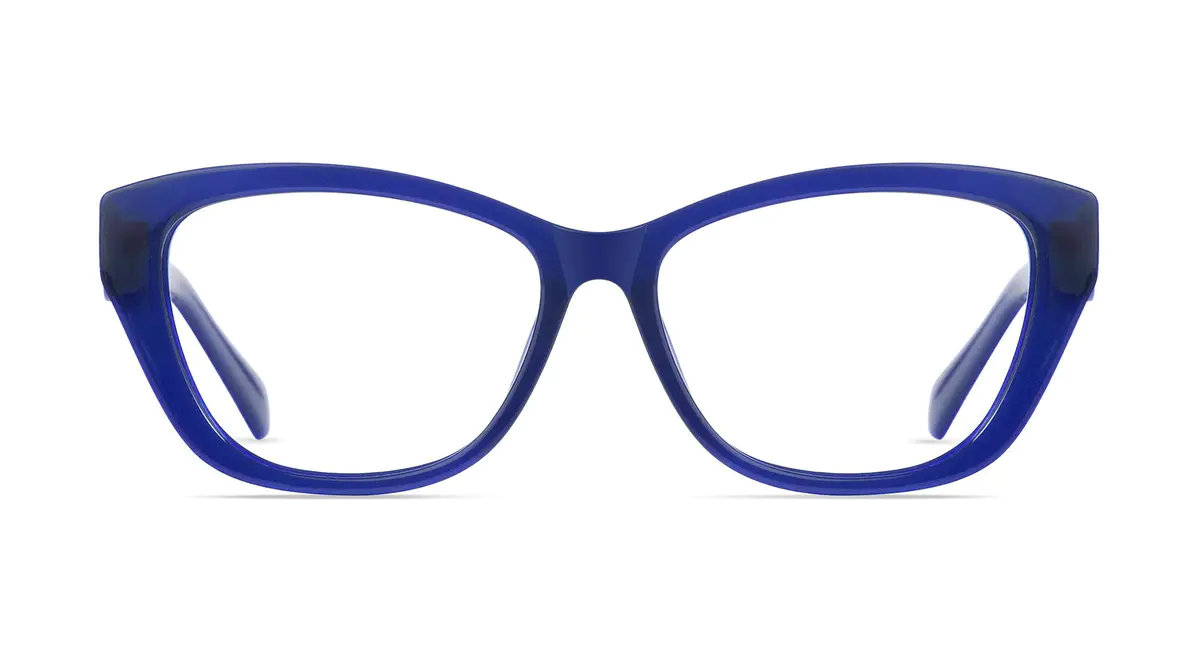 Cat-eye Blue Eyeglasses