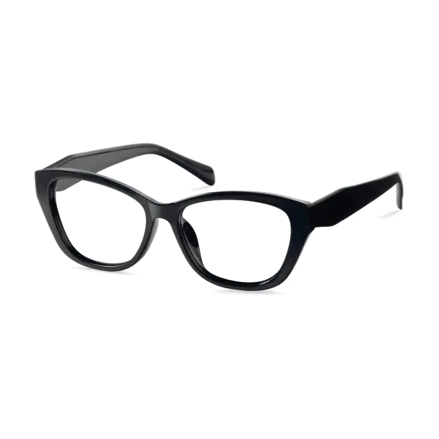 Cat-eye Black Eyeglasses