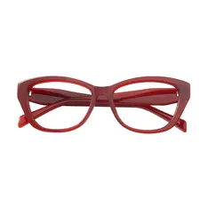Cat-eye Wine Eyeglasses