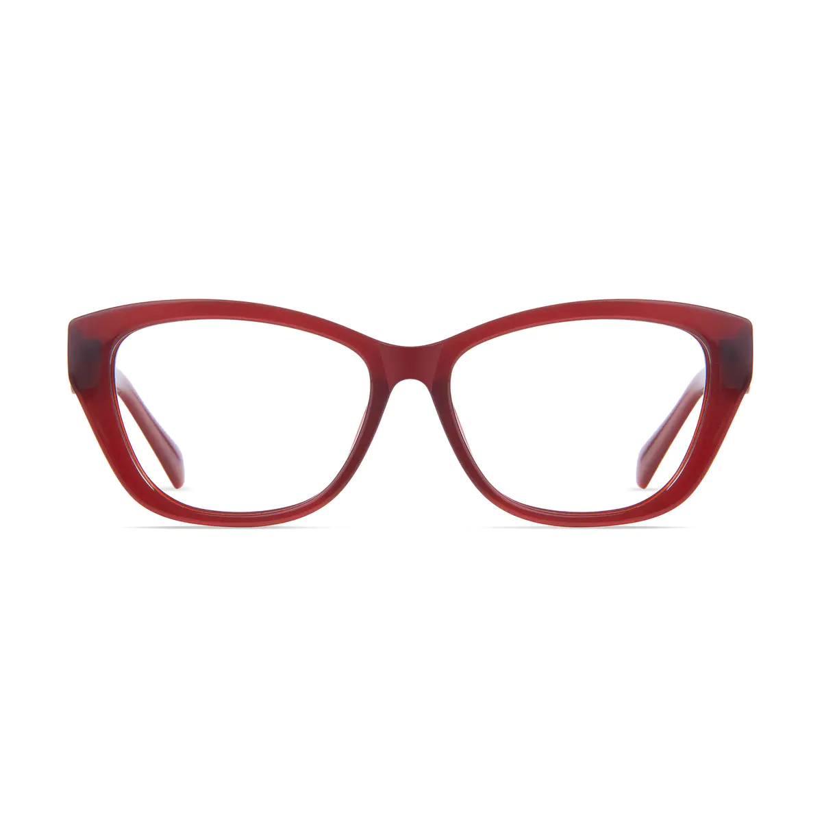 Cat-eye Wine Eyeglasses