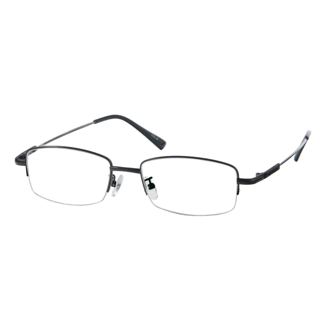 Rectangle Black Eyeglasses