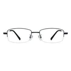 Rectangle Black Eyeglasses