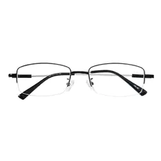 Rectangle Black Eyeglasses