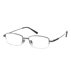 Rectangle Gray Eyeglasses
