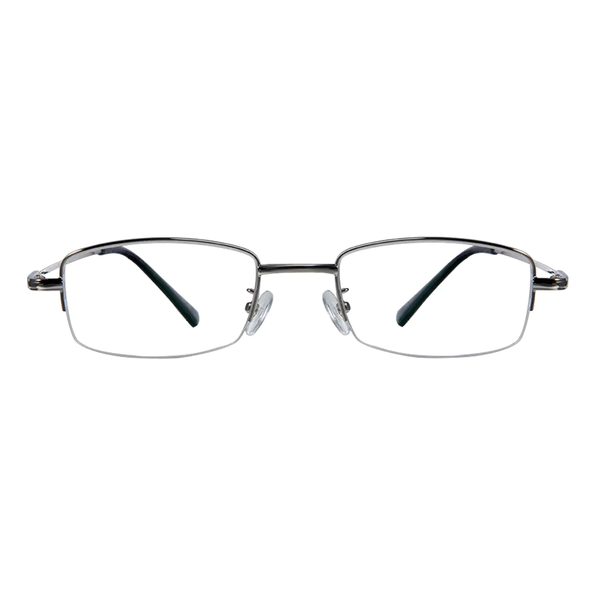 Rectangle Silver Eyeglasses