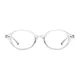 Oval Clear Eyeglasses