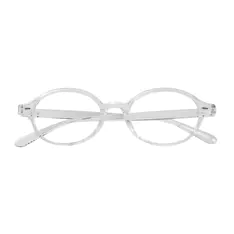 Oval Clear Eyeglasses