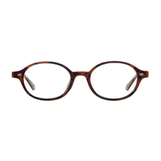 Oval Tortoiseshell Eyeglasses