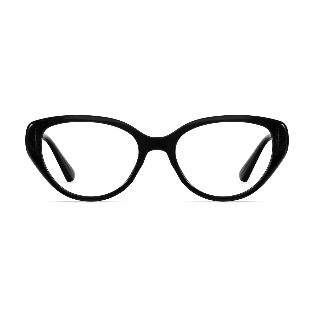 Cat-eye Black Eyeglasses
